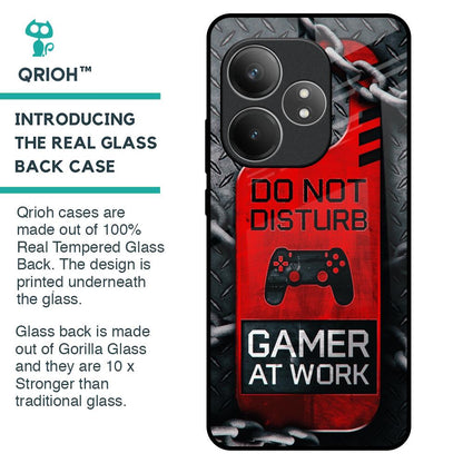 Do No Disturb Glass Case For Realme GT 6 5G