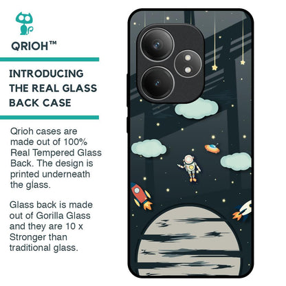Astronaut Dream Glass Case For Realme GT 6 5G