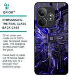 Techno Color Pattern Glass Case For Realme GT 6 5G