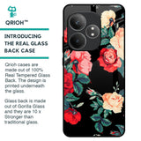 Floral Bunch Glass Case For Realme GT 6 5G