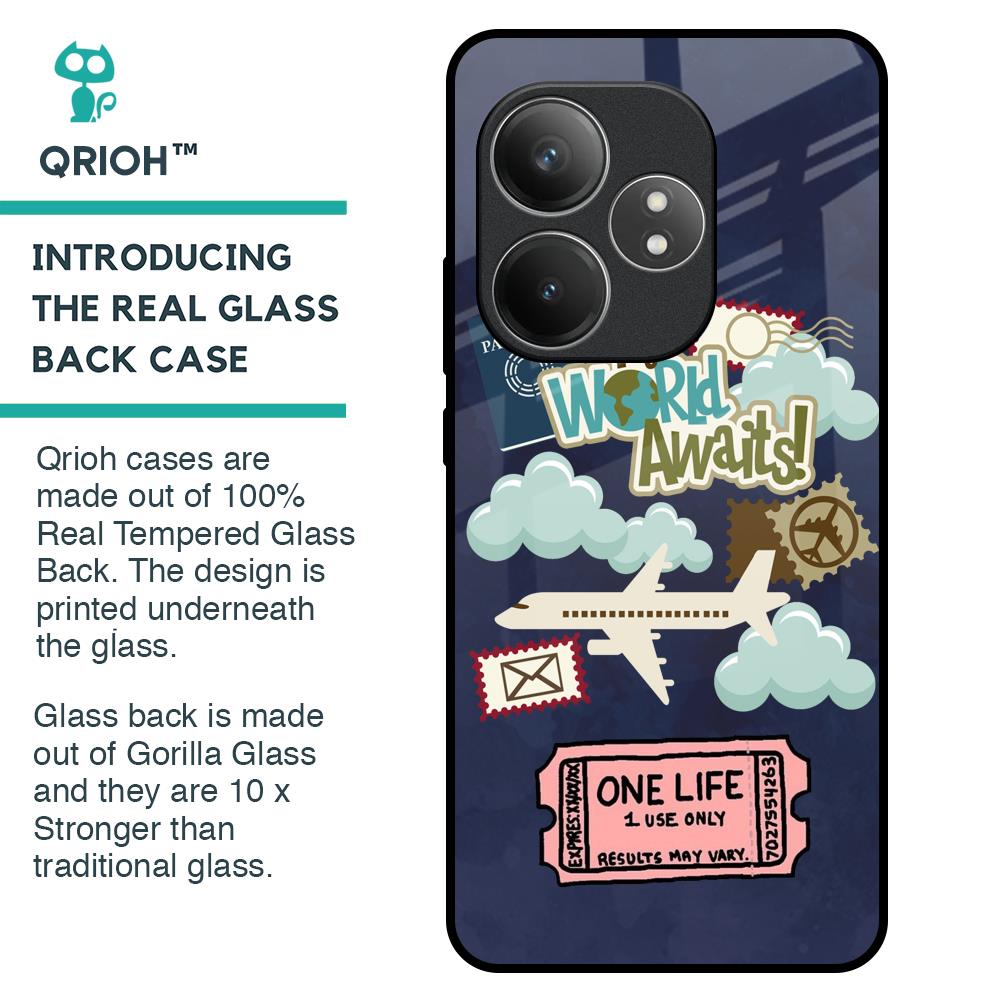 Tour The World Glass Case For Realme GT 6 5G