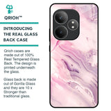 Diamond Pink Gradient Glass Case For Realme GT 6 5G