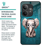 Adorable Baby Elephant Glass Case For Realme GT 6 5G