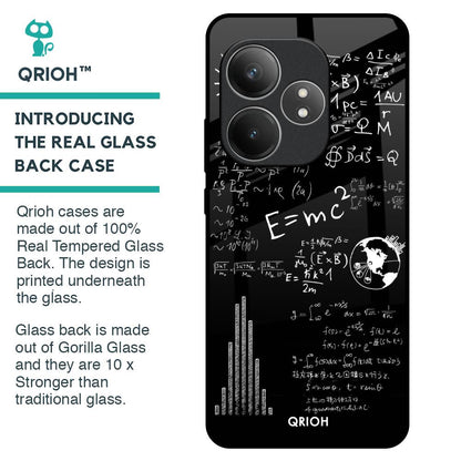 Funny Math Glass Case for Realme GT 6 5G