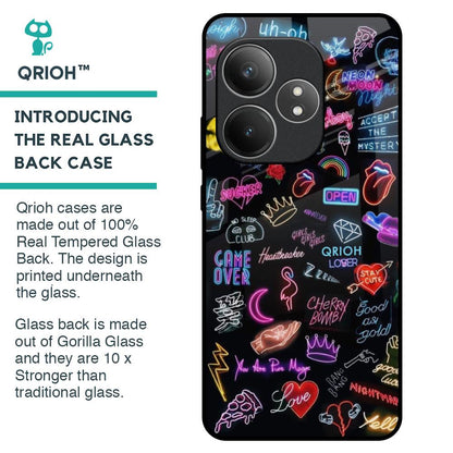 Accept The Mystery Glass Case for Realme GT 6 5G