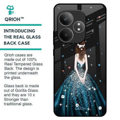 Queen Of Fashion Glass Case for Realme GT 6 5G