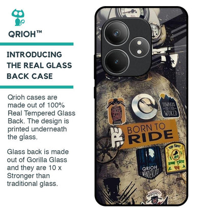 Ride Mode On Glass Case for Realme GT 6 5G