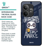 Struggling Panda Glass Case for Realme GT 6 5G