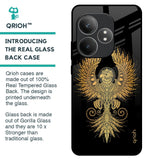 Mythical Phoenix Art Glass Case for Realme GT 6 5G