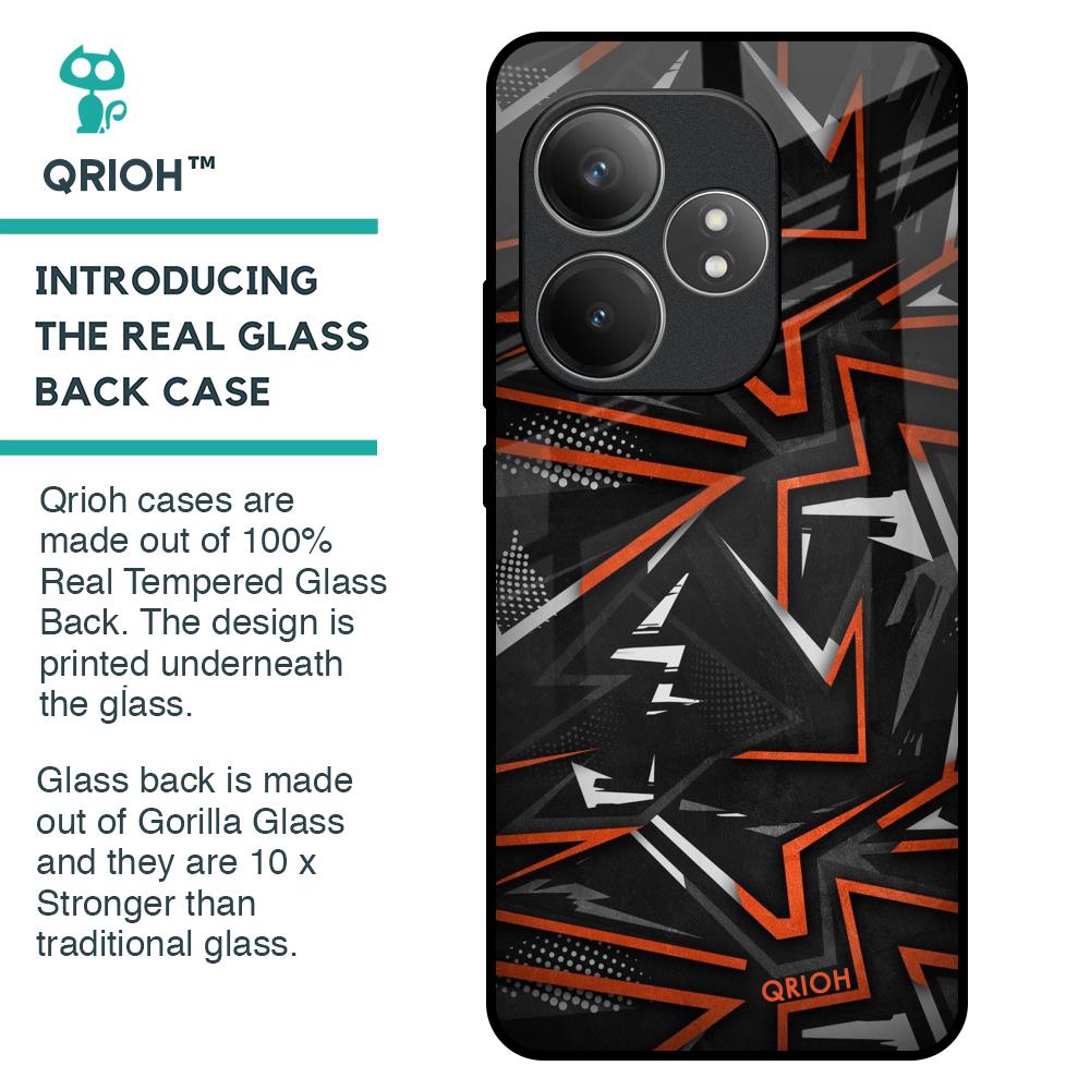 Vector Art Glass Case for Realme GT 6 5G