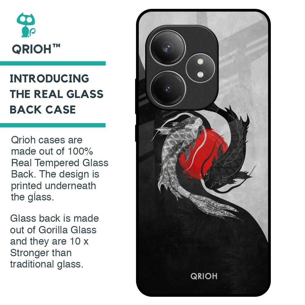 Japanese Art Glass Case for Realme GT 6 5G