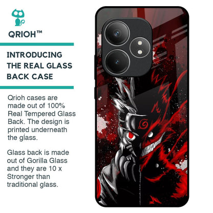Dark Character Glass Case for Realme GT 6 5G