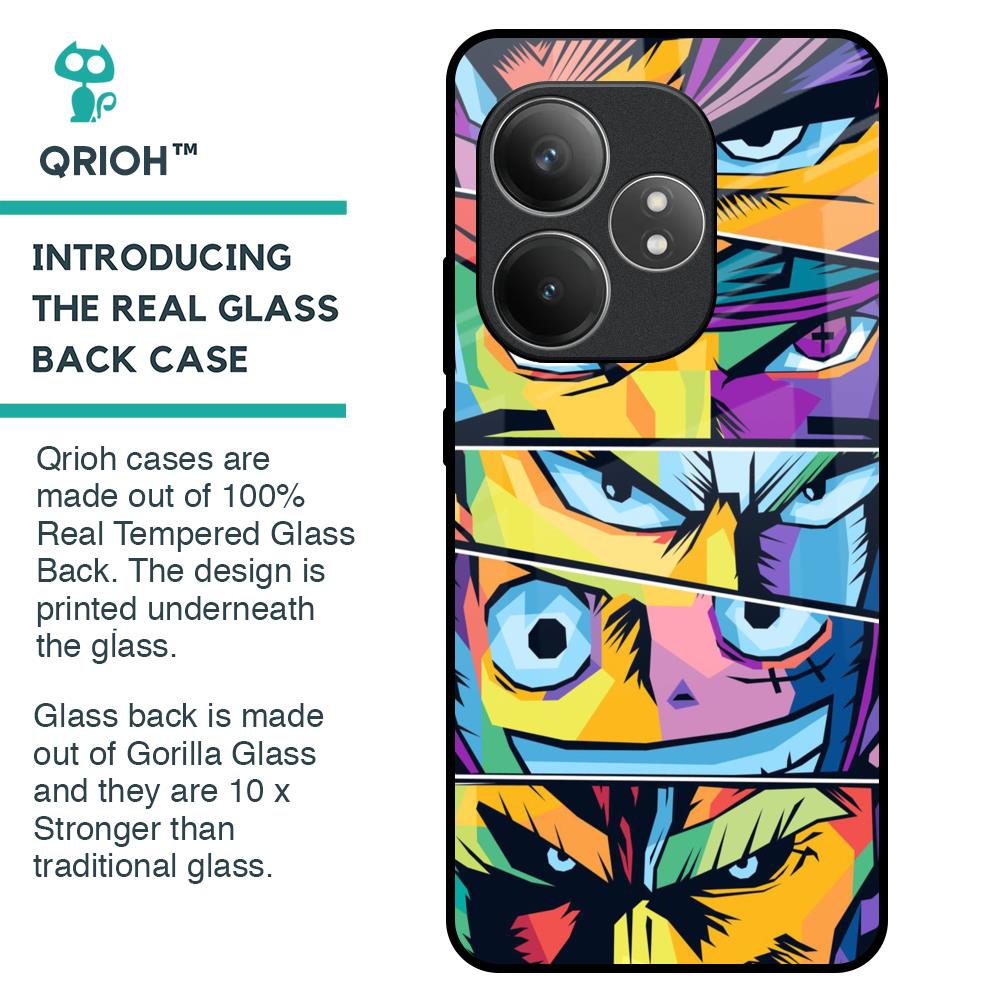 Anime Legends Glass Case for Realme GT 6 5G