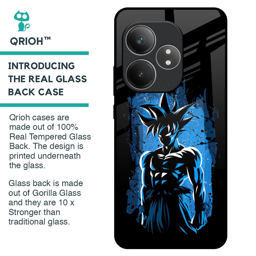 Splatter Instinct Glass Case for Realme GT 6 5G