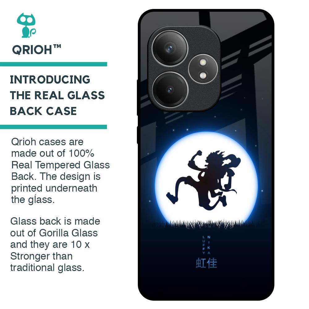 Luffy Nika Glass Case for Realme GT 6 5G