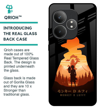 Luffy One Piece Glass Case for Realme GT 6 5G