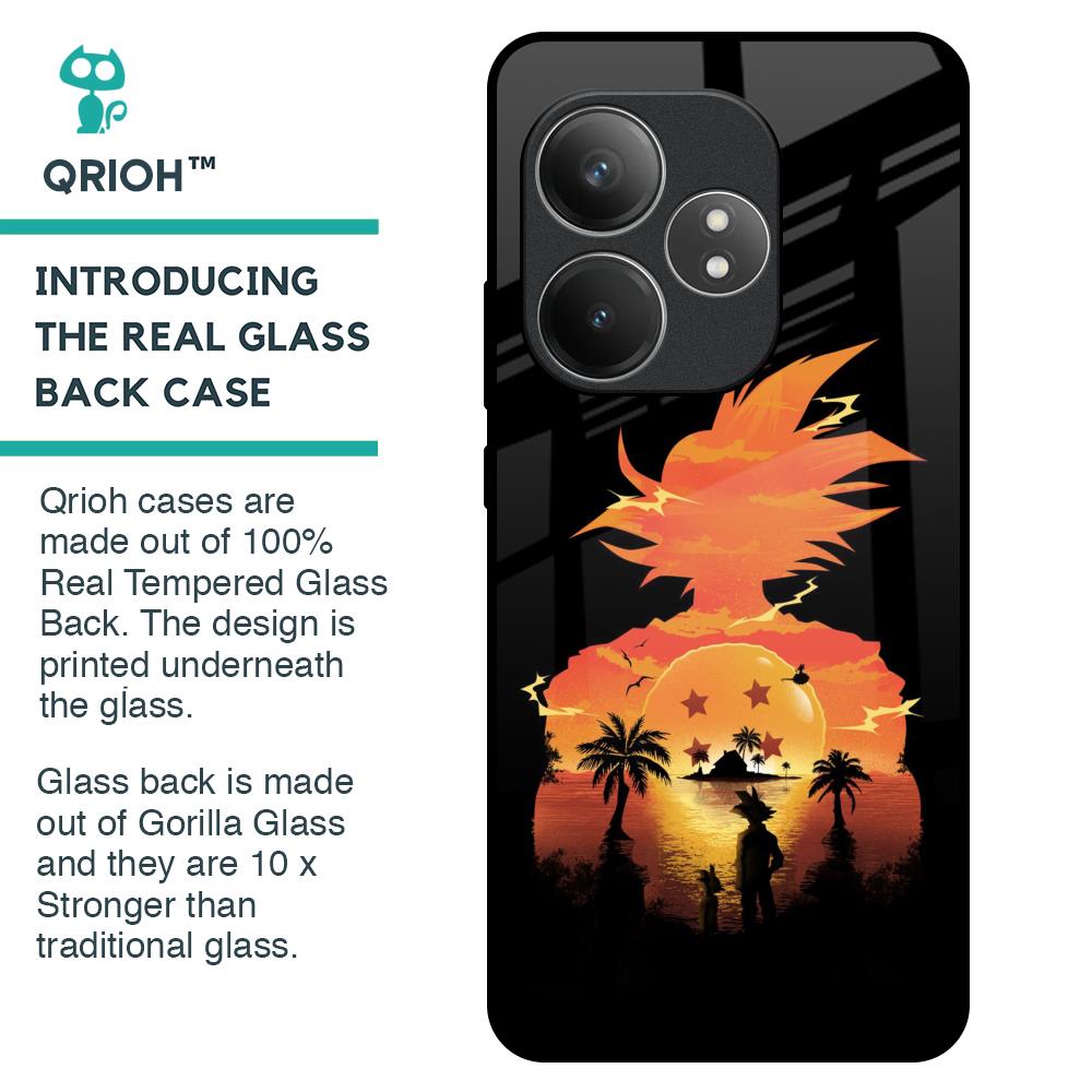 Japanese Paradise Glass Case for Realme GT 6 5G