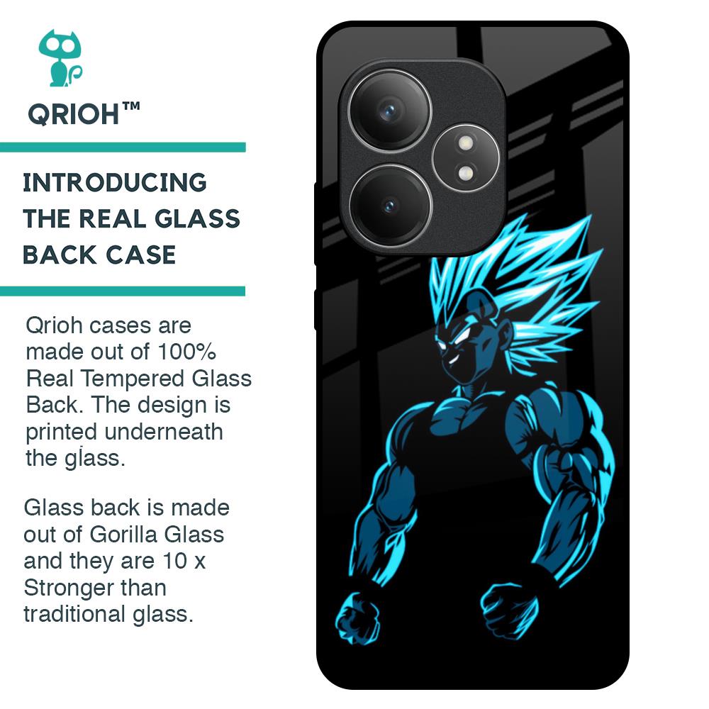 Pumped Up Anime Glass Case for Realme GT 6 5G