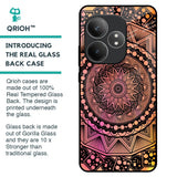 Floral Mandala Glass Case for Realme GT 6 5G
