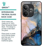 Marble Ink Abstract Glass Case for Realme GT 6 5G