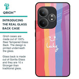 Lucky Abstract Glass Case for Realme GT 6 5G