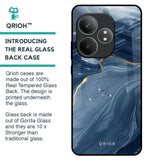 Deep Ocean Marble Glass Case for Realme GT 6 5G