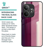 Brush Stroke Art Glass Case for Realme GT 6 5G