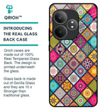 Multicolor Mandala Glass Case for Realme GT 6 5G