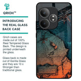 Geographical Map Glass Case for Realme GT 6 5G