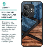 Wooden Tiles Glass Case for Realme GT 6 5G