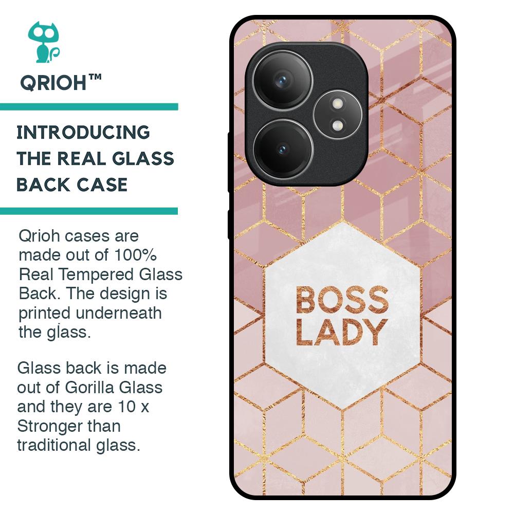 Boss Lady Glass Case for Realme GT 6 5G