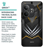 Black Warrior Glass Case for Realme GT 6 5G