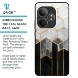 Tricolor Pattern Glass Case for Realme GT 6 5G