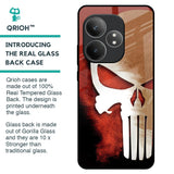 Red Skull Glass Case for Realme GT 6 5G