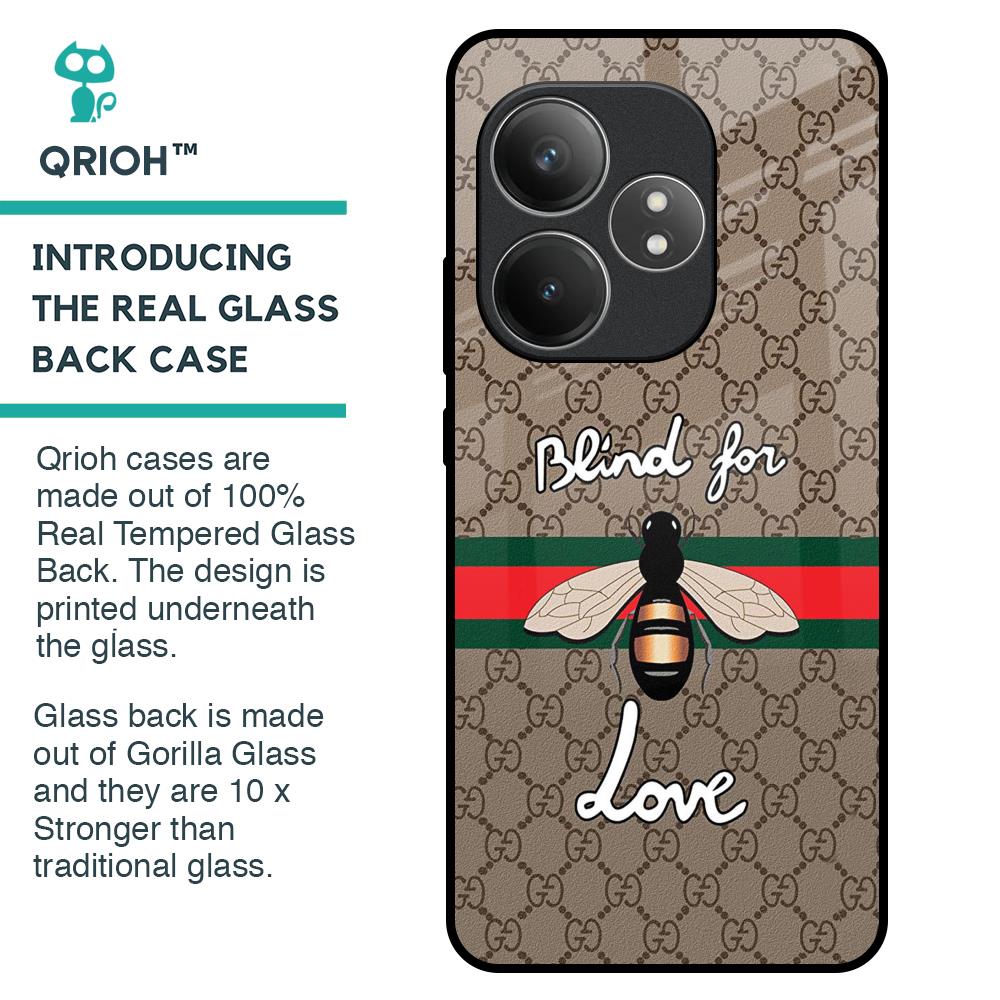 Blind For Love Glass Case for Realme GT 6 5G