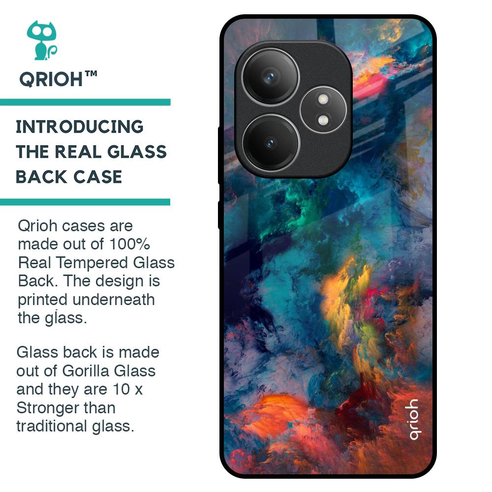 Cloudburst Glass Case for Realme GT 6 5G