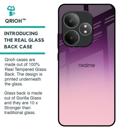 Purple Gradient Glass case for Realme GT 6 5G