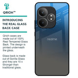 Blue Grey Ombre Glass Case for Realme GT 6 5G