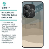 Abstract Mountain Pattern Glass Case for Realme GT 6 5G