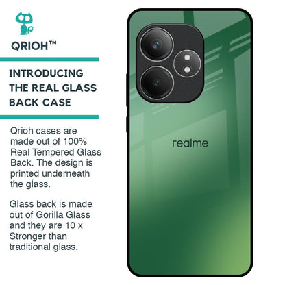 Green Grunge Texture Glass Case for Realme GT 6 5G