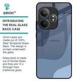 Navy Blue Ombre Glass Case for Realme GT 6 5G