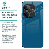 Cobalt Blue Glass Case for Realme GT 6 5G