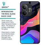 Colorful Fluid Glass Case for Realme GT 6 5G