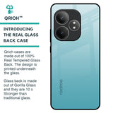 Arctic Blue Glass Case For Realme GT 6 5G