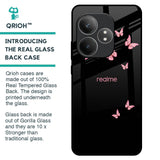 Fly Butterfly Glass Case for Realme GT 6 5G