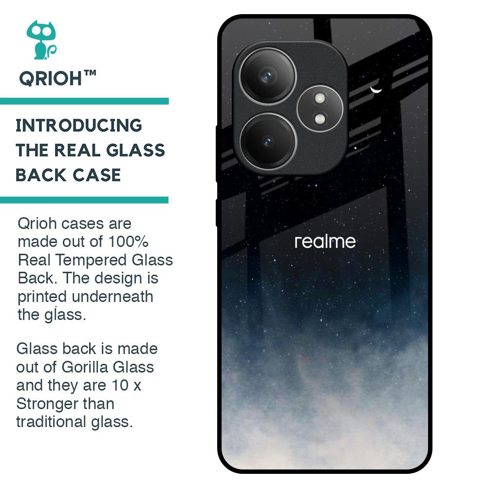 Aesthetic Sky Glass Case for Realme GT 6 5G