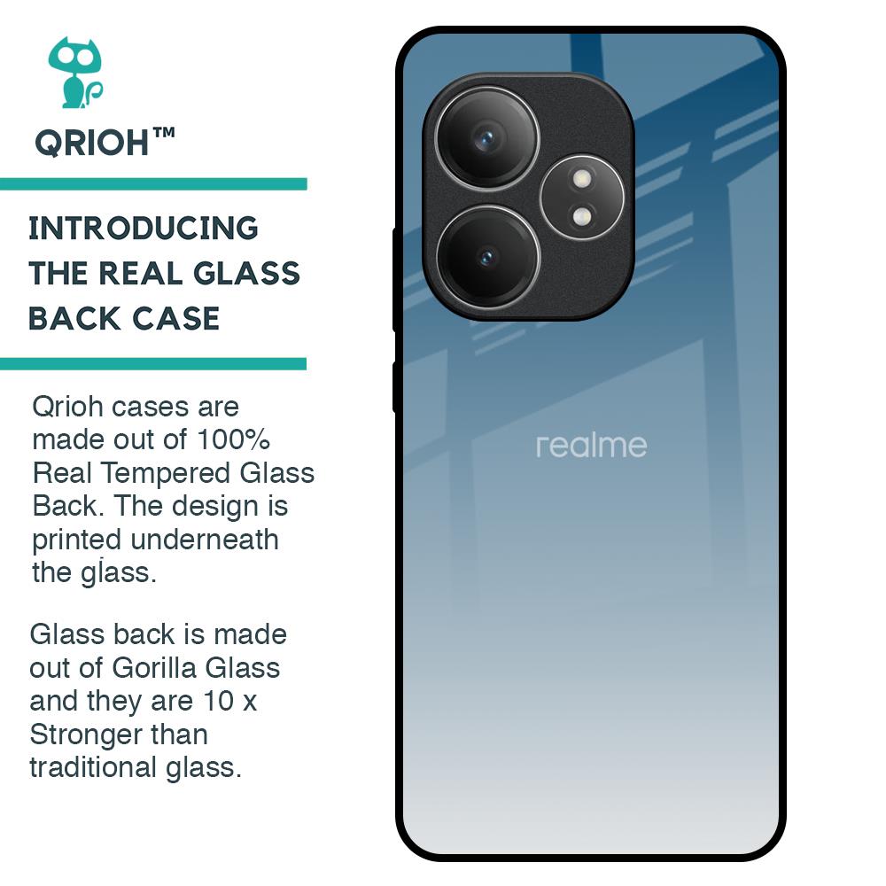 Deep Sea Space Glass Case for Realme GT 6 5G