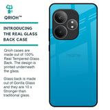 Blue Aqua Glass Case for Realme GT 6 5G