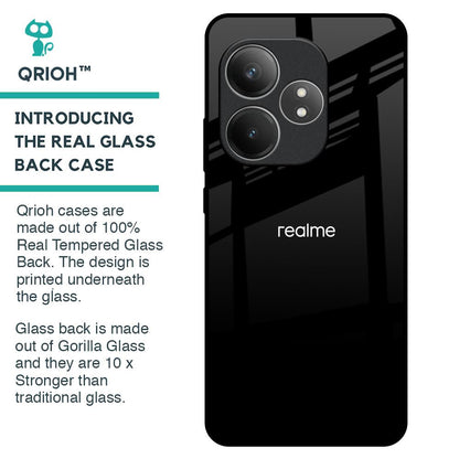 Jet Black Glass Case for Realme GT 6 5G