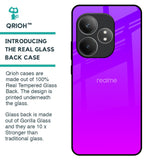 Purple Pink Glass Case for Realme GT 6 5G